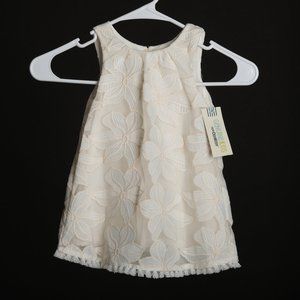 OshKosh White Lace Dress 18M